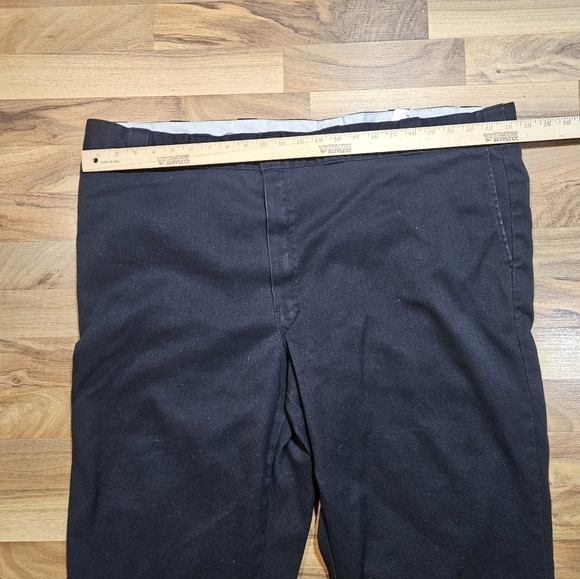 Dickies 874 FLEX Black Pants Men’s 48x30 Workwear Original Fit - Picture 7 of 9